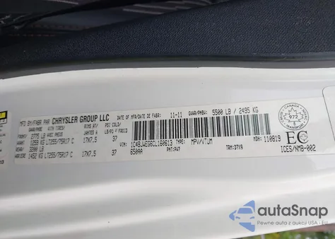 2012 Jeep Wrangler Unlimited Sahara из США, поврежденный, VIN 1C4BJWEG6CL160613